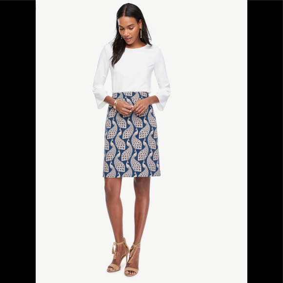 Ann Taylor Dresses & Skirts - NWT Ann Taylor Peacock Skirt
